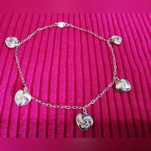 Sterling Silver Anklet .925 Fine Silver From Mexico